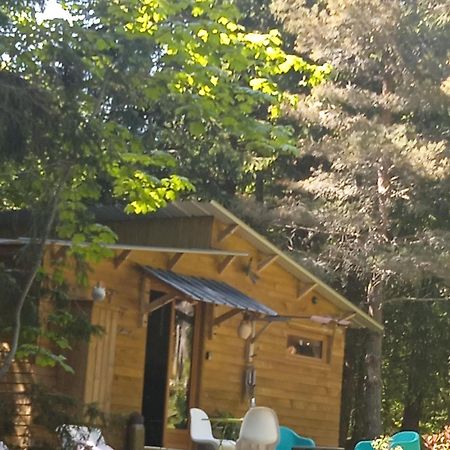 Chalet Libellule Domaine De La Mamounette Champclause Exterior foto