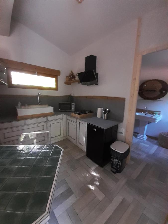 Chalet Libellule Domaine De La Mamounette Champclause Exterior foto